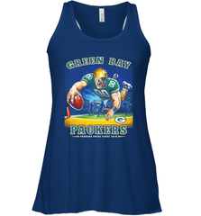 Green Bay Packers End Zone Racerback Tank - KnowlegdeTee