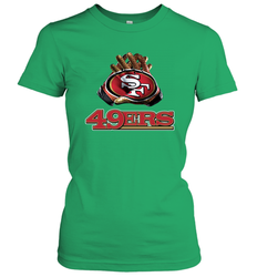 San Francisco 49ers NFL Gloves Fan Gifts Women's T-Shirt - KnowlegdeTee