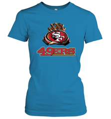 San Francisco 49ers NFL Gloves Fan Gifts Women's T-Shirt - KnowlegdeTee