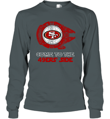 Come To The 49ers Side Star Wars X San Francisco 49ers Shirts Long Sleeve T-Shirt - KnowlegdeTee