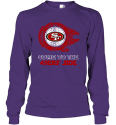 Come To The 49ers Side Star Wars X San Francisco 49ers Shirts Long Sleeve T-Shirt - KnowlegdeTee