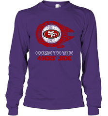 Come To The 49ers Side Star Wars X San Francisco 49ers Shirts Long Sleeve T-Shirt - KnowlegdeTee
