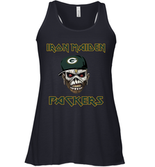 Green Bay Packers Iron Maiden Heavy Metal Football Racerback Tank - KnowlegdeTee