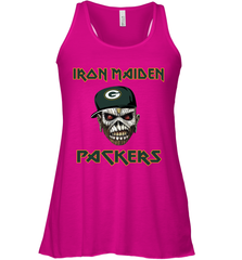 Green Bay Packers Iron Maiden Heavy Metal Football Racerback Tank - KnowlegdeTee
