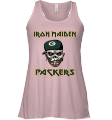 Green Bay Packers Iron Maiden Heavy Metal Football Racerback Tank - KnowlegdeTee