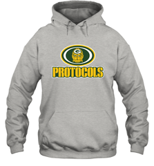 GREEN BAY Packers PROTOCOLS Star Wars Battle Mashup Logo Hoodie - KnowlegdeTee