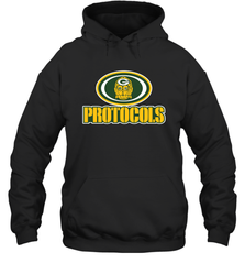 GREEN BAY Packers PROTOCOLS Star Wars Battle Mashup Logo Hoodie - KnowlegdeTee