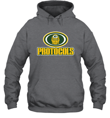 GREEN BAY Packers PROTOCOLS Star Wars Battle Mashup Logo Hoodie - KnowlegdeTee
