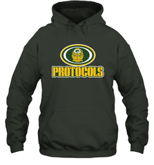 GREEN BAY Packers PROTOCOLS Star Wars Battle Mashup Logo Hoodie - KnowlegdeTee