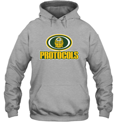 GREEN BAY Packers PROTOCOLS Star Wars Battle Mashup Logo Hoodie - KnowlegdeTee