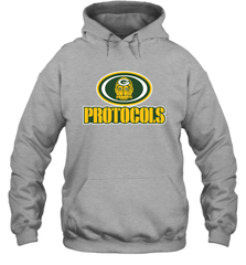 GREEN BAY Packers PROTOCOLS Star Wars Battle Mashup Logo Hoodie - KnowlegdeTee