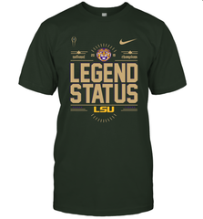 LSU Tigers College Football Playoff 2019 National Champions Legend Status T-Shirt - KnowlegdeTee