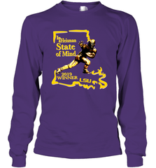 Joe Burrow Heisman LSU Shirt Long Sleeve T-Shirt - KnowlegdeTee