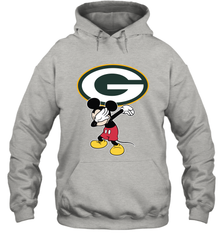 Dabbing Mickey Flippin' Love Green Bay Packers Football Hoodie - KnowlegdeTee