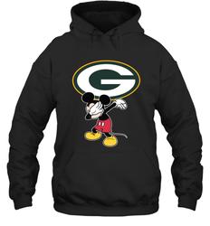 Dabbing Mickey Flippin' Love Green Bay Packers Football Hoodie - KnowlegdeTee