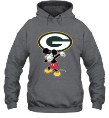 Dabbing Mickey Flippin' Love Green Bay Packers Football Hoodie - KnowlegdeTee