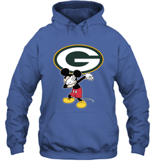 Dabbing Mickey Flippin' Love Green Bay Packers Football Hoodie - KnowlegdeTee