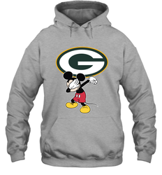 Dabbing Mickey Flippin' Love Green Bay Packers Football Hoodie - KnowlegdeTee