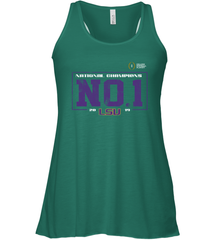 LSU Tigers College Football Playoff 2019 National Champions No1 Vintage Racerback Tank - KnowlegdeTee
