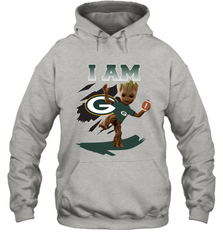 I am Green Bay Packers Groot Shirt For Fans Hoodie - KnowlegdeTee
