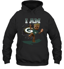 I am Green Bay Packers Groot Shirt For Fans Hoodie - KnowlegdeTee