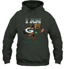 I am Green Bay Packers Groot Shirt For Fans Hoodie - KnowlegdeTee