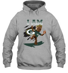 I am Green Bay Packers Groot Shirt For Fans Hoodie - KnowlegdeTee