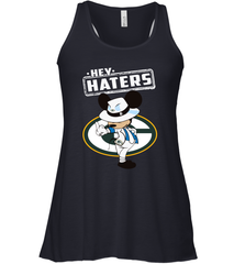 GREEN BAY PACKERS Hey Haters Mickey Mouse Racerback Tank - KnowlegdeTee