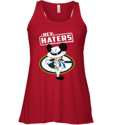 GREEN BAY PACKERS Hey Haters Mickey Mouse Racerback Tank - KnowlegdeTee