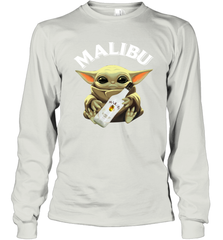 Baby Yoda Hug Malibu Shirt Long Sleeve T-Shirt - KnowlegdeTee