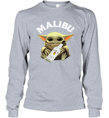 Baby Yoda Hug Malibu Shirt Long Sleeve T-Shirt - KnowlegdeTee