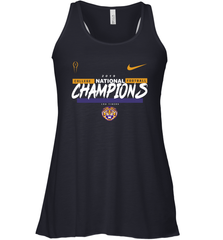 LSU Tigers College Football Playoff 2019 National Champions Script 2 Racerback Tank - KnowlegdeTee