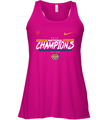 LSU Tigers College Football Playoff 2019 National Champions Script 2 Racerback Tank - KnowlegdeTee