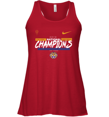 LSU Tigers College Football Playoff 2019 National Champions Script 2 Racerback Tank - KnowlegdeTee