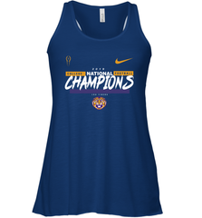 LSU Tigers College Football Playoff 2019 National Champions Script 2 Racerback Tank - KnowlegdeTee