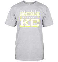Can't Spell Comeback Without KC Kansas City Chiefs Shirt T-Shirt - KnowlegdeTee