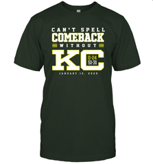 Can't Spell Comeback Without KC Kansas City Chiefs Shirt T-Shirt - KnowlegdeTee