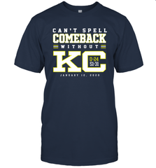 Can't Spell Comeback Without KC Kansas City Chiefs Shirt T-Shirt - KnowlegdeTee