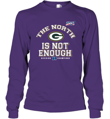 NFC North Champions 2019 The North Is Not Enough Green Bay Packers Shirt Long Sleeve T-Shirt - KnowlegdeTee