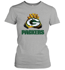 Green Bay Packers NFL Gloves Fan Gifts Women's T-Shirt - KnowlegdeTee