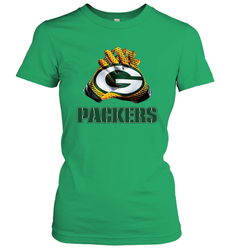 Green Bay Packers NFL Gloves Fan Gifts Women's T-Shirt - KnowlegdeTee