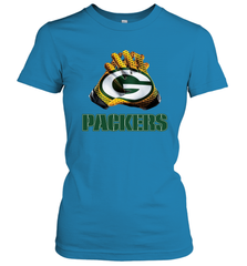 Green Bay Packers NFL Gloves Fan Gifts Women's T-Shirt - KnowlegdeTee