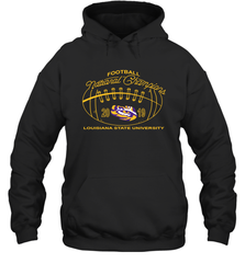 LSU Tigers Pressbox College Football Playoff 2019 National Champions Hoodie - KnowlegdeTee