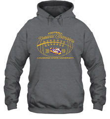 LSU Tigers Pressbox College Football Playoff 2019 National Champions Hoodie - KnowlegdeTee