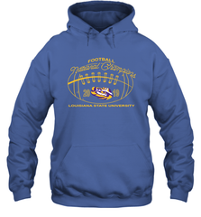 LSU Tigers Pressbox College Football Playoff 2019 National Champions Hoodie - KnowlegdeTee