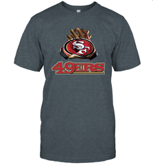 San Francisco 49ers NFL Gloves Fan Gifts T-Shirt - KnowlegdeTee