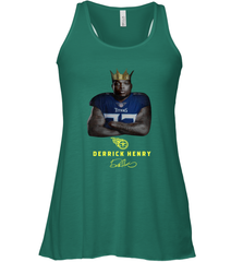 KING DERRICK HENRY Shirt Racerback Tank - KnowlegdeTee
