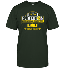 LSU National Championship Undefeated Season Perfection Shirt T-Shirt - KnowlegdeTee