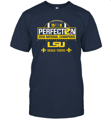 LSU National Championship Undefeated Season Perfection Shirt T-Shirt - KnowlegdeTee