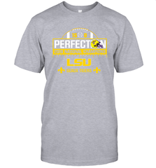 LSU National Championship Undefeated Season Perfection Shirt T-Shirt - KnowlegdeTee
